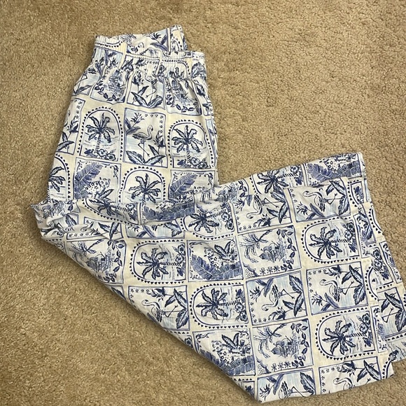 C&C California Pants - 100% linen cropped CC California pants